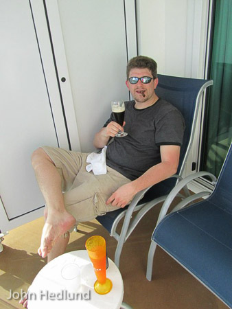 John Hedlund Drink On Cruise