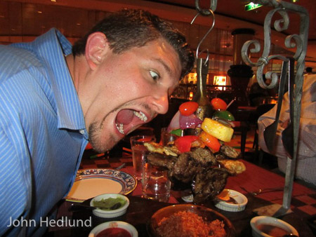 John Hedlund Eat The Food Tower