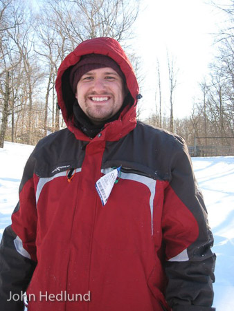 John Hedlund Winter Sledding